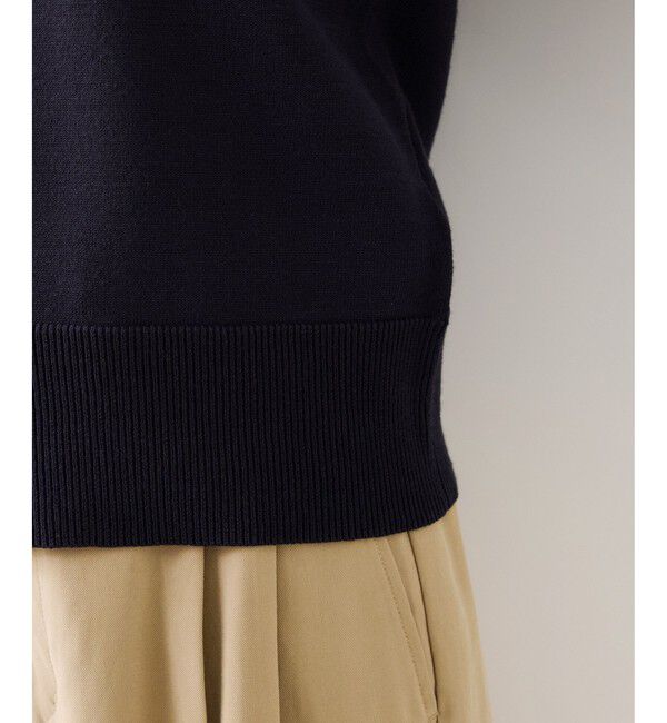 VIS「フリルドッキングニットプルオーバー」|ニット・セーター|