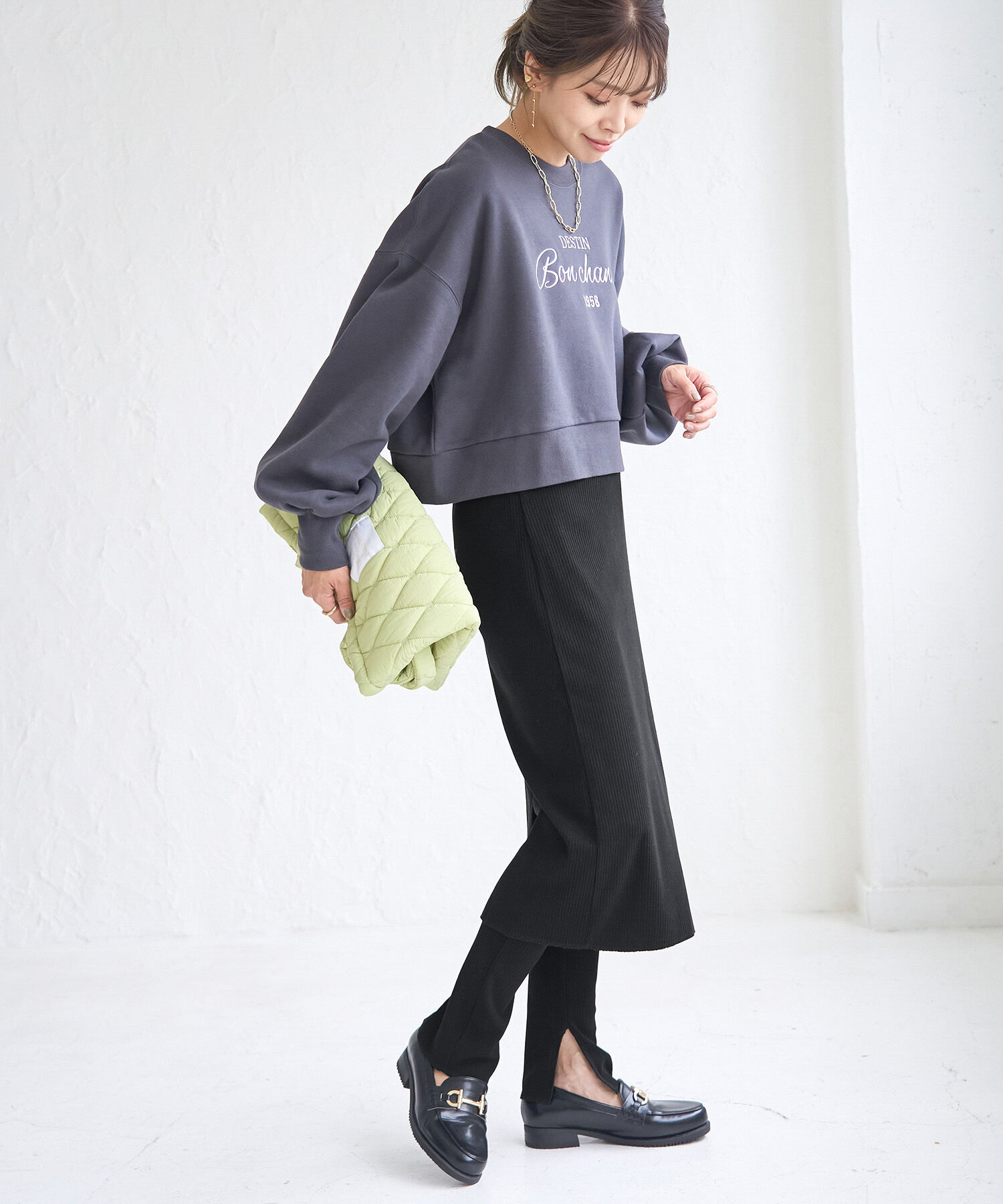 ROPE' PICNIC R「リブスカート付きカットパンツ」|その他|