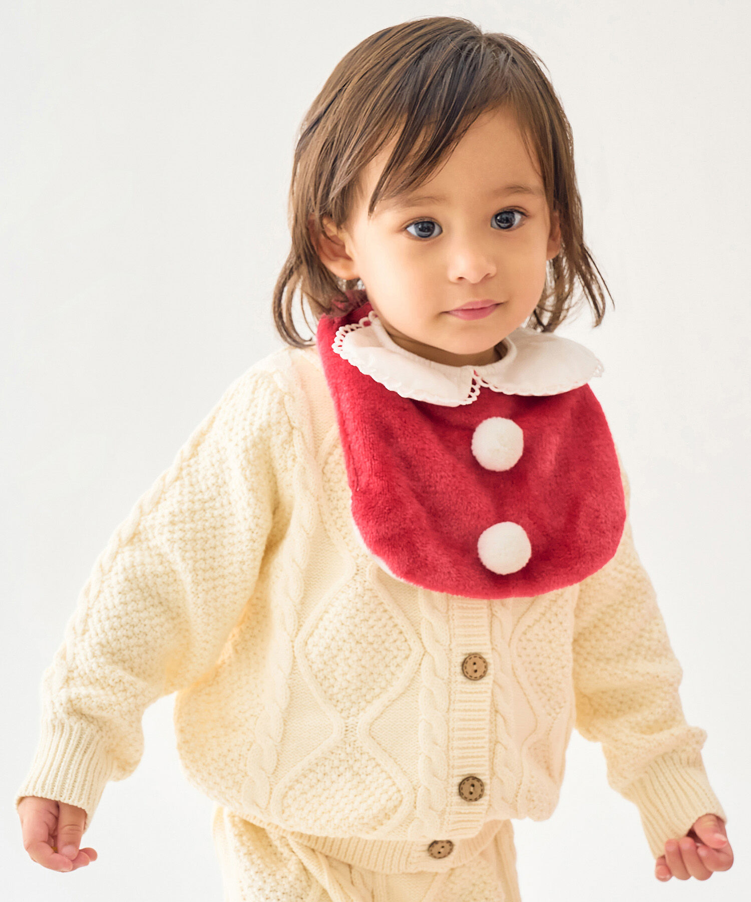 ROPE PICNIC PASSAGE「X'mas Baby/アソートスタイ」|スタイ|レッド(60)