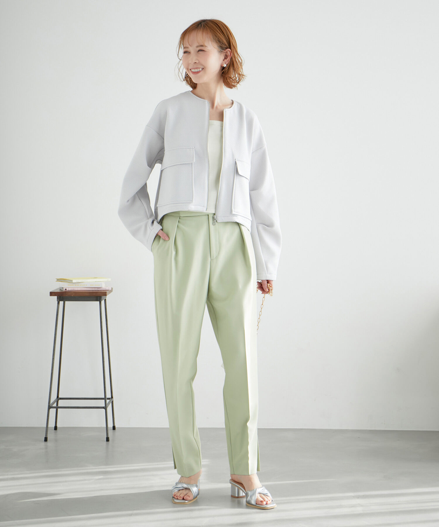 Rope&rsquo;Picnic「ハイウエストテーパードパンツ」|その他|