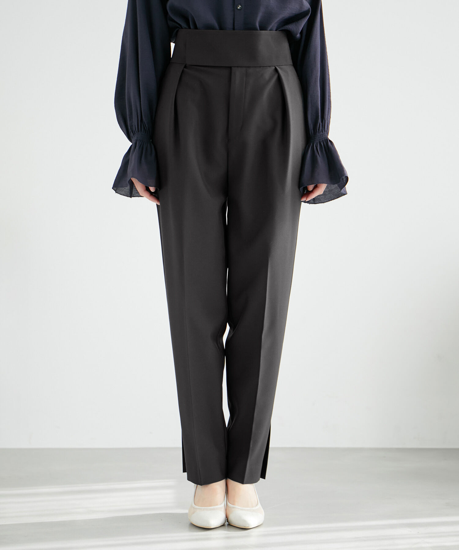 Rope&rsquo;Picnic「ハイウエストテーパードパンツ」|その他|