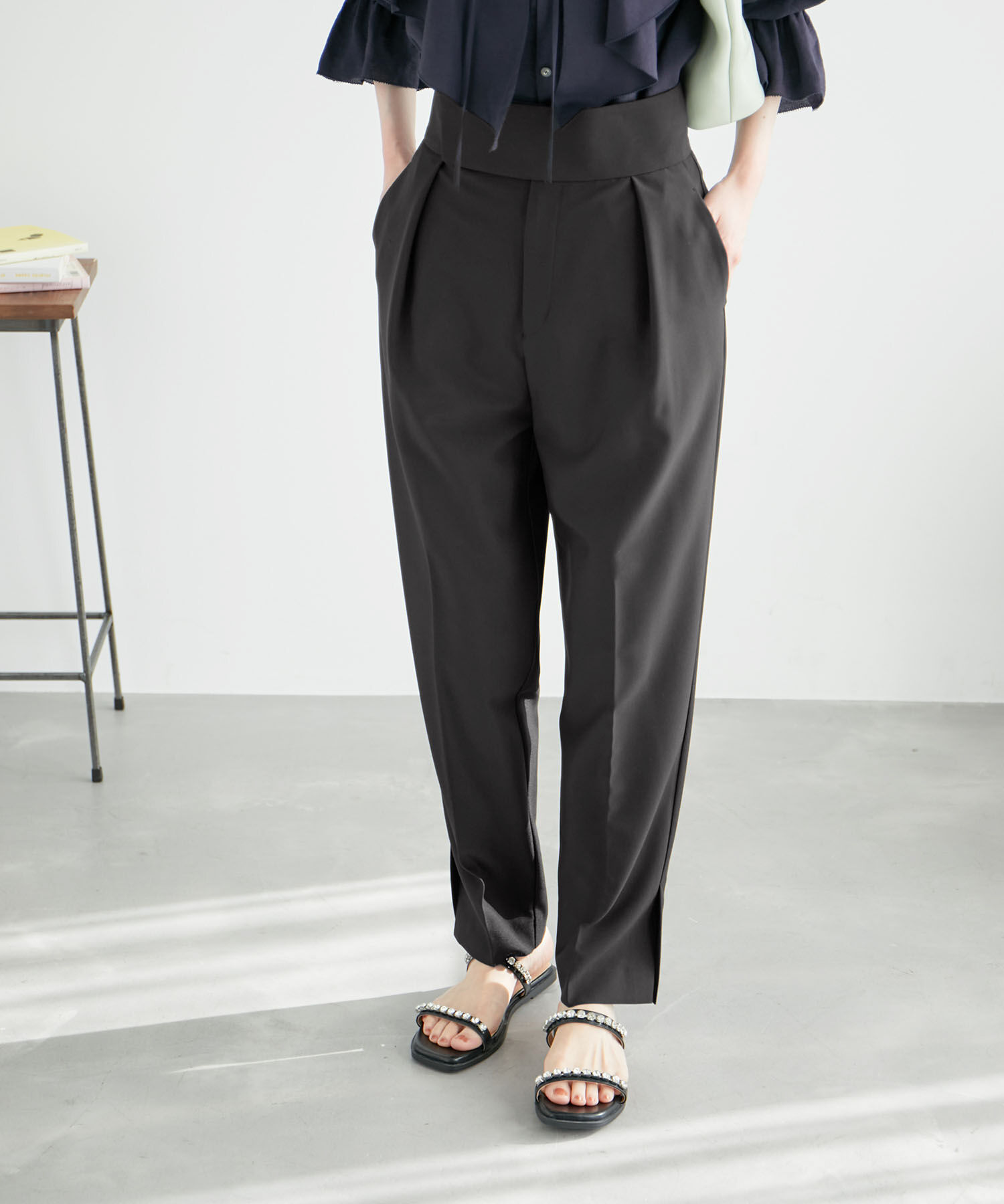 Rope&rsquo;Picnic「ハイウエストテーパードパンツ」|その他|