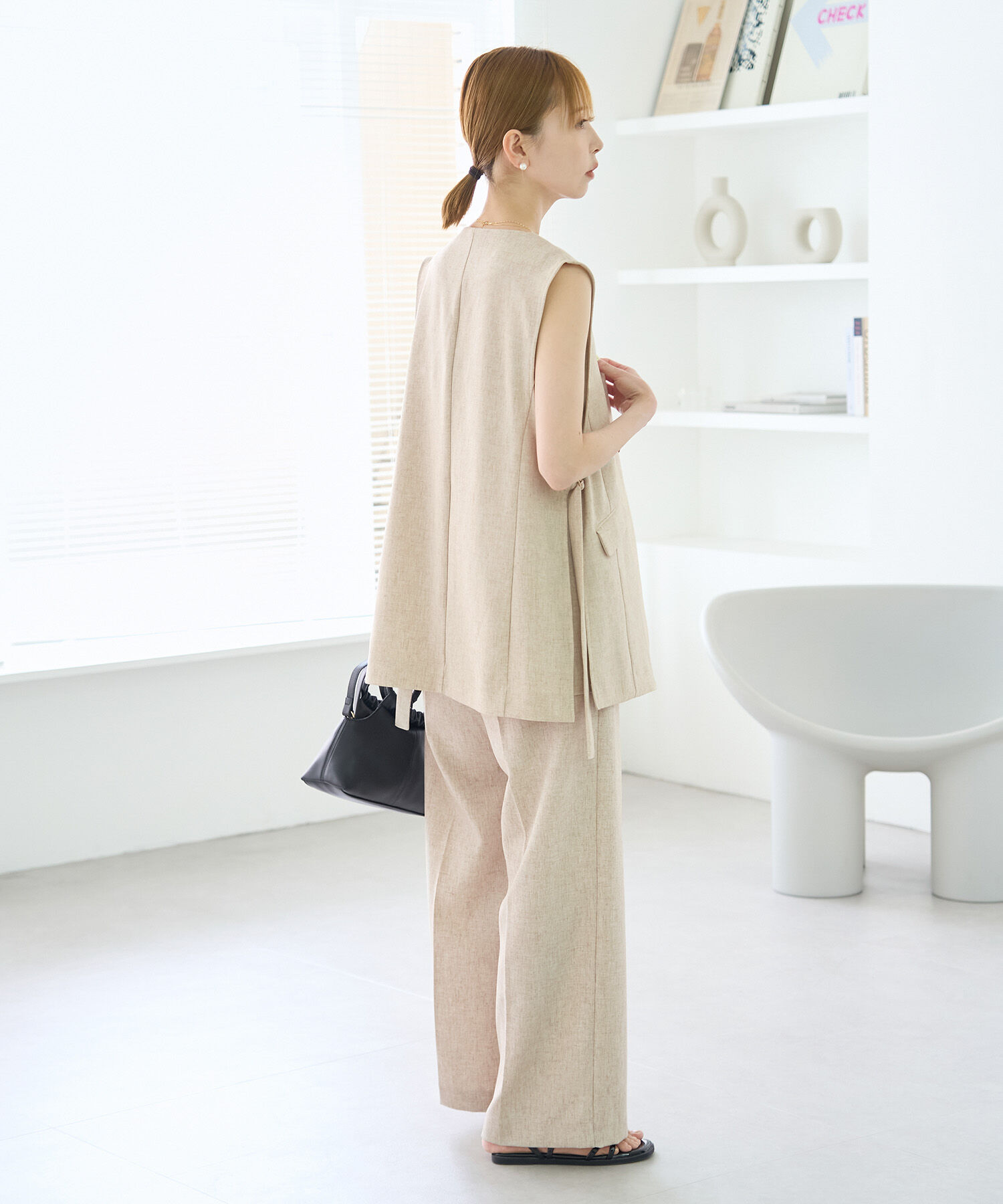 Rope&rsquo;Picnic「【ご好評につき新色追加！】チュニックビスチェ/セットアップ対応・UVケア」|キャミソール|