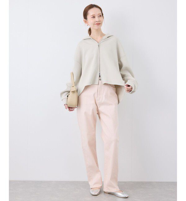 Rope&rsquo;Picnic「【新色追加】【ウエスト革命デニム】ウエストシェイプハイライズマムジーンズ」|デニム|