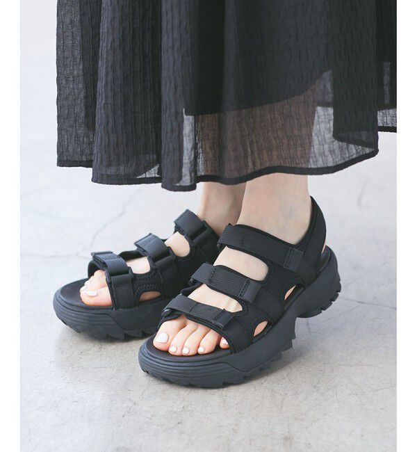 ROPE PICNIC PASSAGE「ボリュームソールスニーカーサンダル」|サンダル|