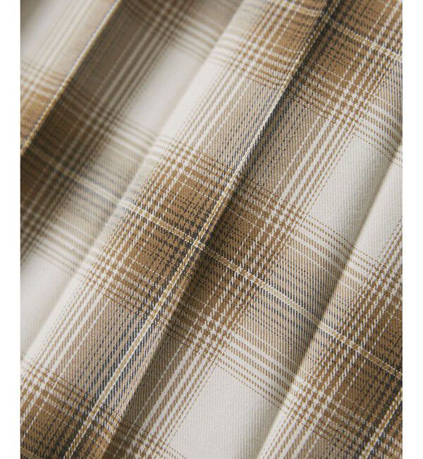 Rope&rsquo;Picnic「チェック柄プリーツスカート」|スカート|