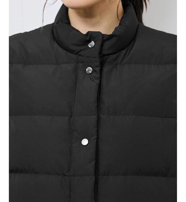 Rope&rsquo;Picnic「【GREEN DOWN/グリーンダウン】ペプラムダウンベスト」|ダウンベスト・ベスト|