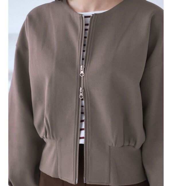 Rope&rsquo;Picnic「W-ZIPドルマンカットカーディガン」|カーディガン|