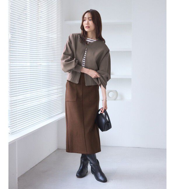 Rope&rsquo;Picnic「W-ZIPドルマンカットカーディガン」|カーディガン|