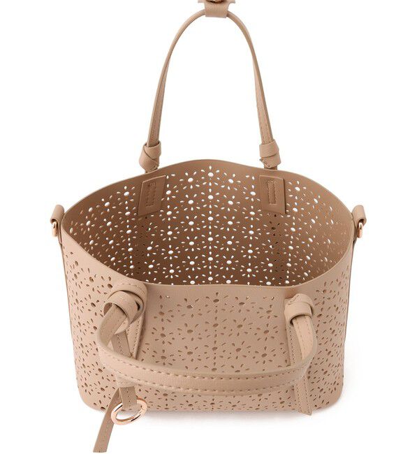 ROPE PICNIC PASSAGE「フルーレットパンチングレースミニショルダーバッグ/2WAY」|ショルダー・メッセンジャー|