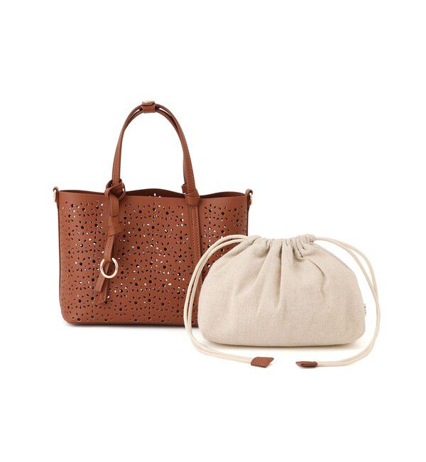 ROPE PICNIC PASSAGE「フルーレットパンチングレースミニショルダーバッグ/2WAY」|ショルダー・メッセンジャー|