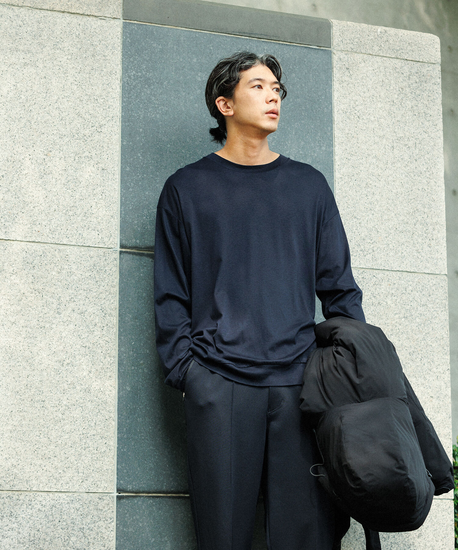 ADAM ET ROPE'「【ALLIED】700FP ショート フーディー ダウンジャケット / ユニセックス」|ダウン|