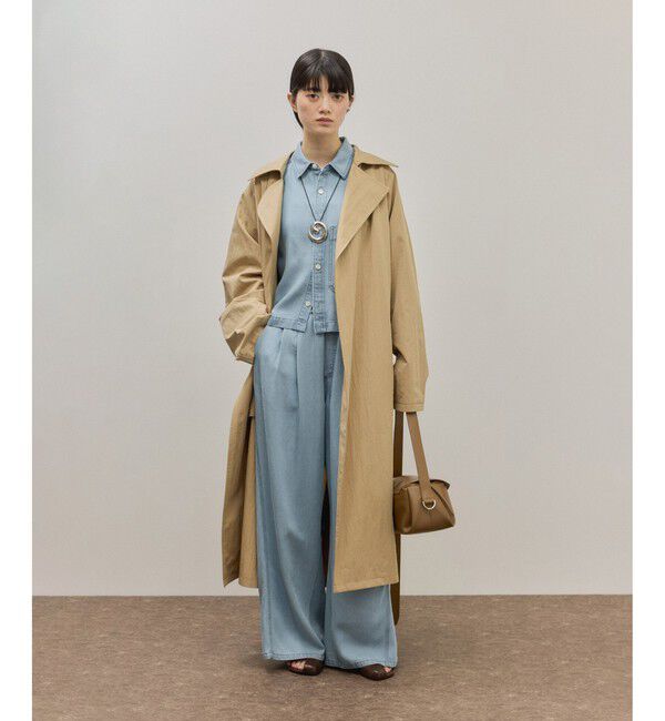 ADAM ET ROPE'「ライトデニムシャツ」|シャツ・ブラウス|