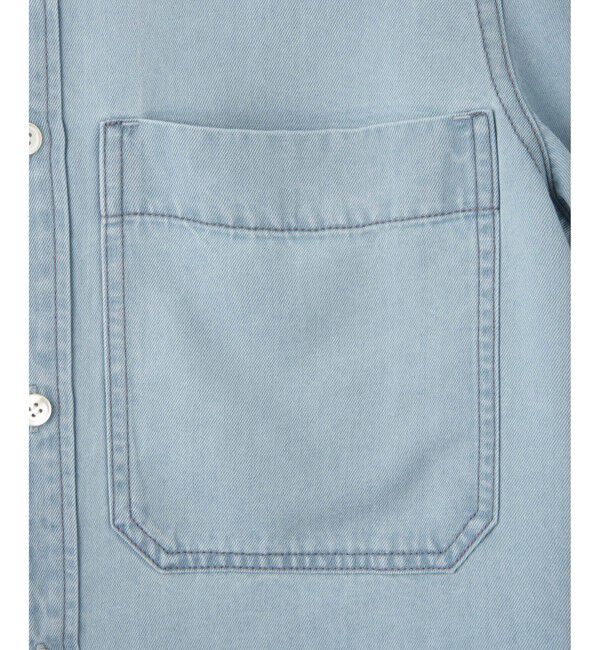 ADAM ET ROPE'「ライトデニムシャツ」|シャツ・ブラウス|