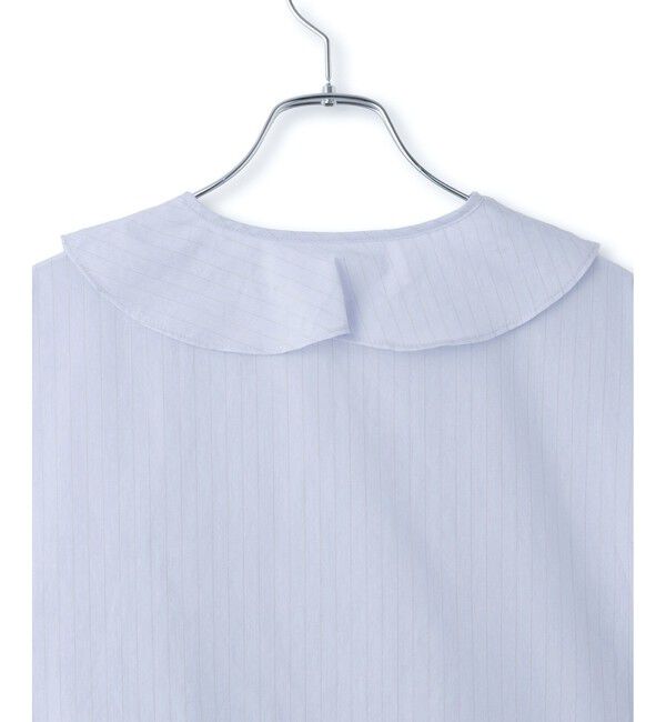 ADAM ET ROPE'「【WEB限定】オーバーラッフルフリルブラウス」|シャツ・ブラウス|