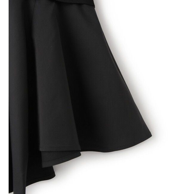 ADAM ET ROPE'「【サステナブル】ペプラムコンビハーフスリーブニット」|ニット・セーター|