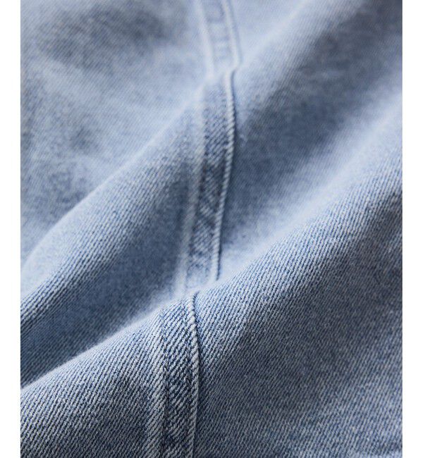 ADAM ET ROPE'「【WEB限定】ライトデニムスリーブレスワンピース」|ワンピース|