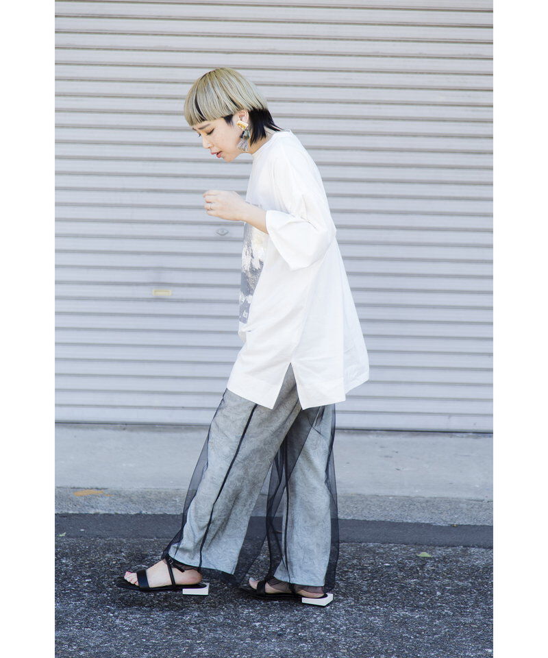  「箔プリントTシャツ」|Tシャツ・カットソー|