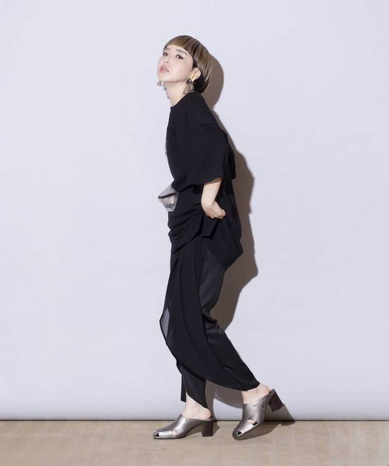  「箔プリントTシャツ」|Tシャツ・カットソー|