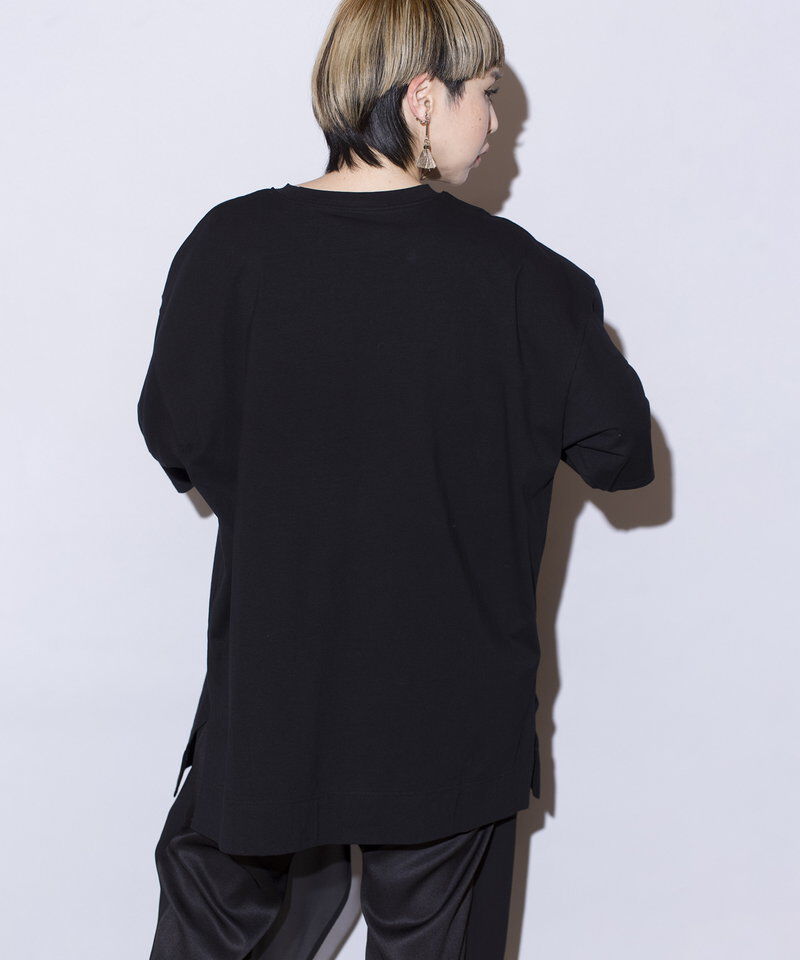  「箔プリントTシャツ」|Tシャツ・カットソー|