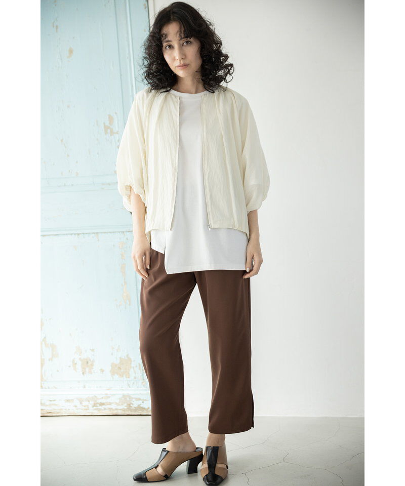  「タックギャザーブルゾン」|ブルゾン・スタジャン|