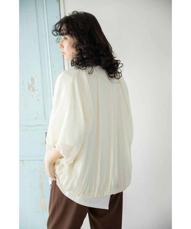  「タックギャザーブルゾン」|ブルゾン・スタジャン|