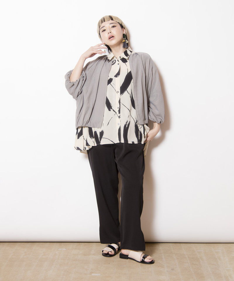  「タックギャザーブルゾン」|ブルゾン・スタジャン|