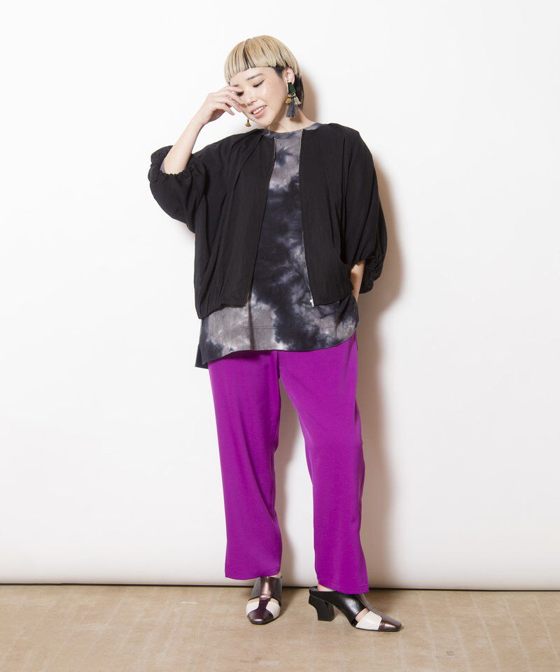  「タックギャザーブルゾン」|ブルゾン・スタジャン|