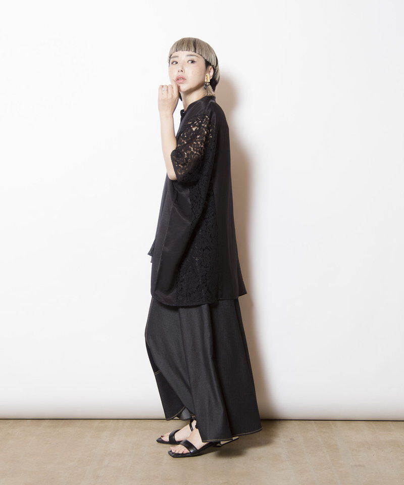  「切替フレアースカート」|フレア|