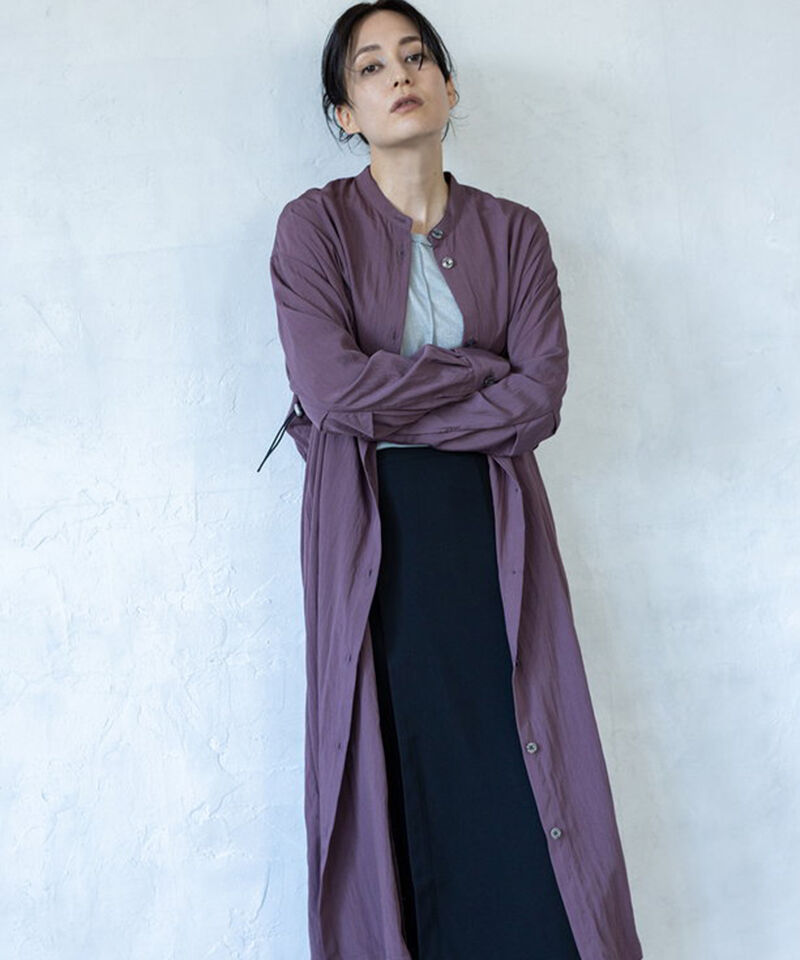  「バックタックシャツワンピース」|ワンピース|D.PINK