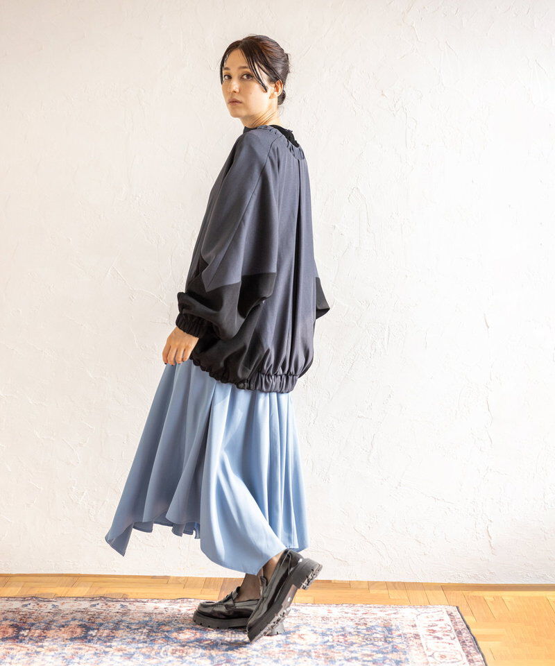  「ドルマンギャザーブルゾン」|ブルゾン・スタジャン|