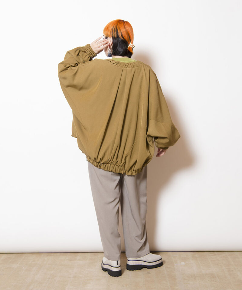  「ドルマンギャザーブルゾン」|ブルゾン・スタジャン|