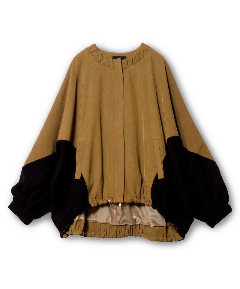  「ドルマンギャザーブルゾン」|ブルゾン・スタジャン|