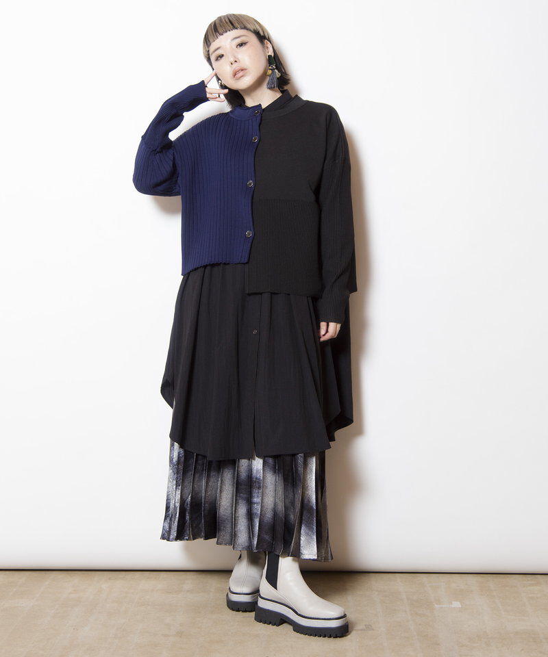  「シャーリングロングブラウス」|シャツ・ブラウス|