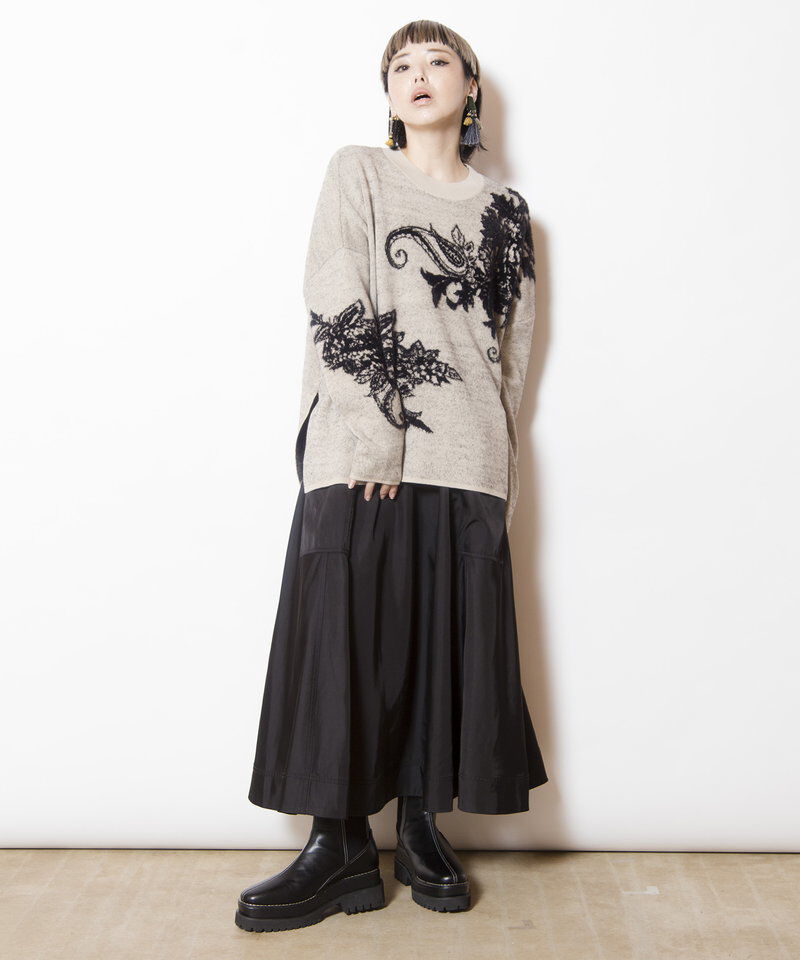  「ポケットフレアースカート」|フレア|