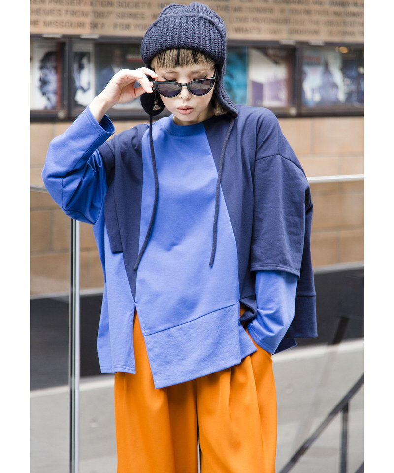  「切替プルオーバー」|Tシャツ・カットソー|