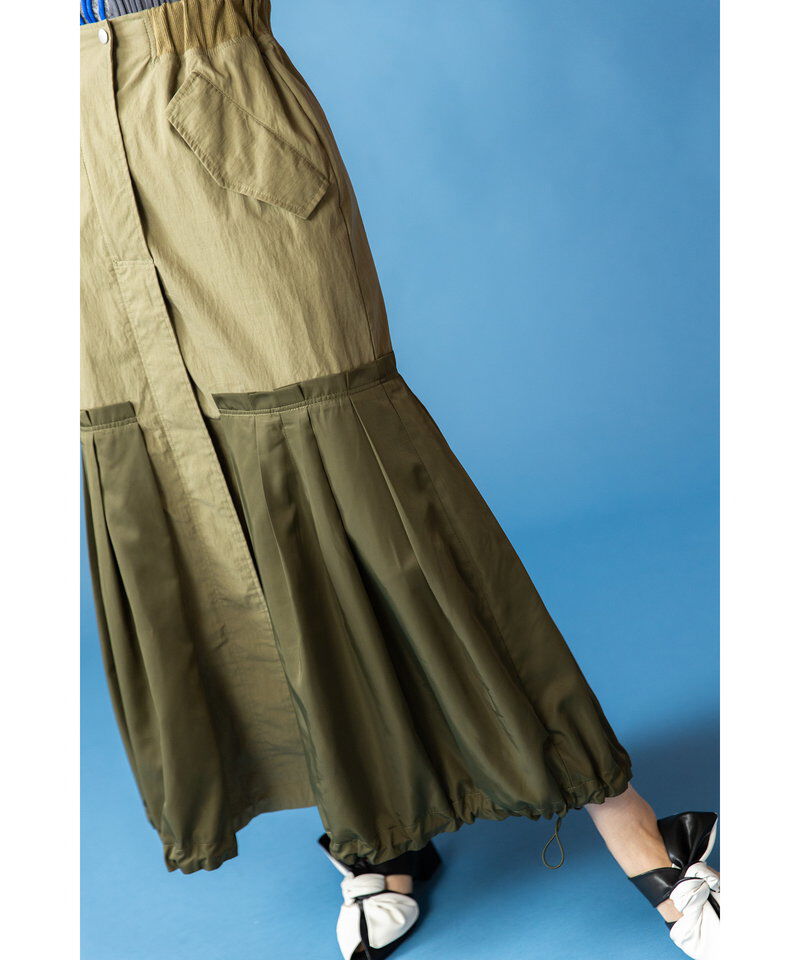  「タックバルーンスカート」|スカート|