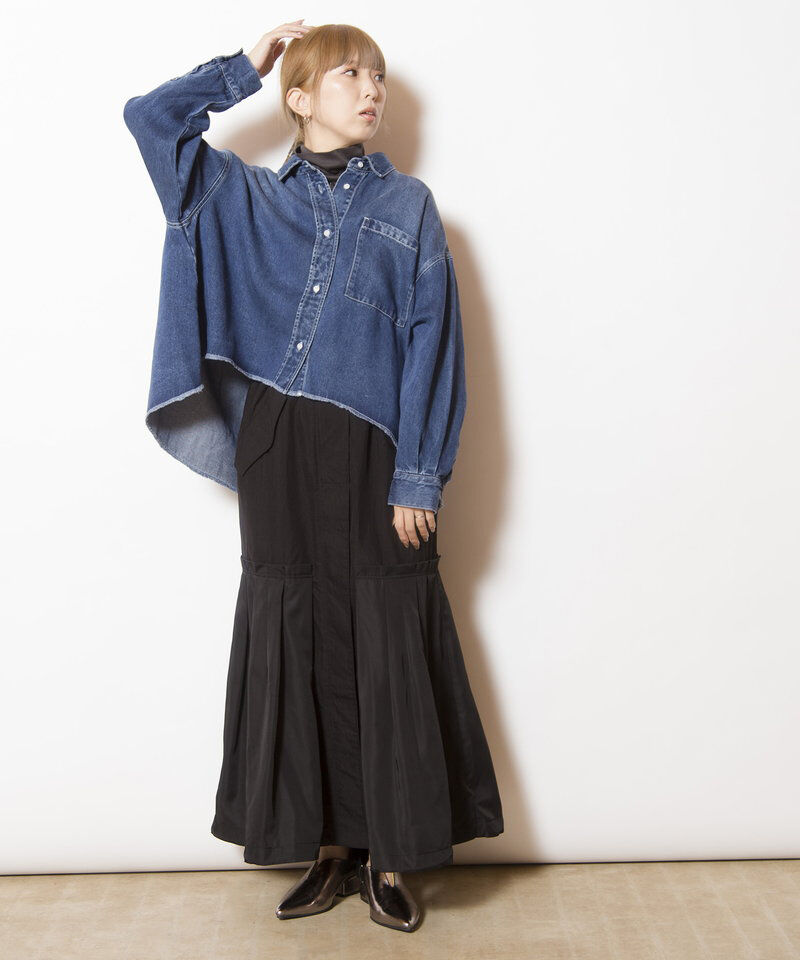  「タックバルーンスカート」|スカート|