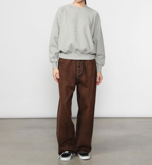  「ANATOMICA | SWEAT RAGLAN CREW NECK WOMEN」|スウェット・ジャージ|