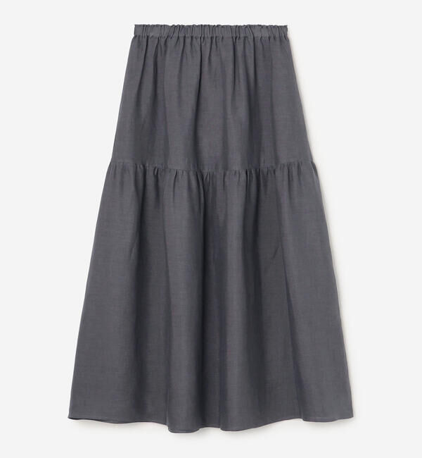 ONEIL OF DUBLIN「O'NEIL OF DUBLIN | ティアードスカート SOLID WOMEN」|スカート|GREY系1