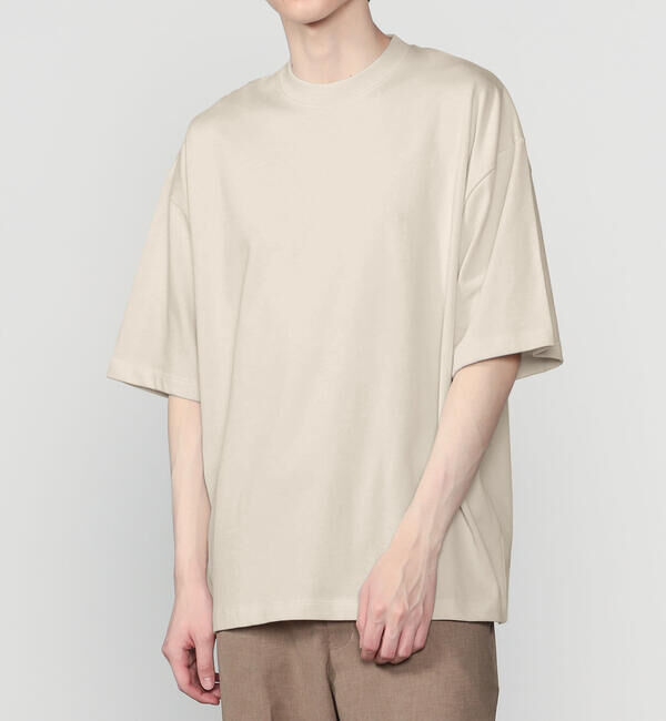 handvaerk「handvaerk | コットン クルーネック半袖Tシャツ MEN」|Tシャツ・カットソー|