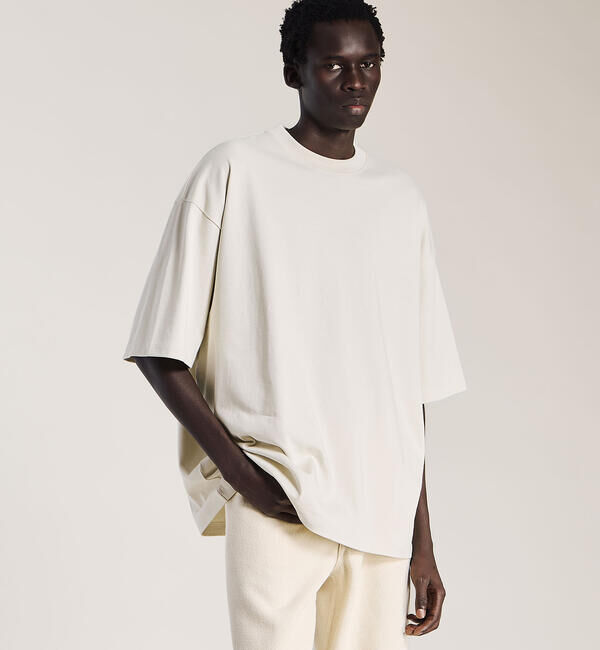 handvaerk「handvaerk | コットン クルーネック半袖Tシャツ MEN」|Tシャツ・カットソー|