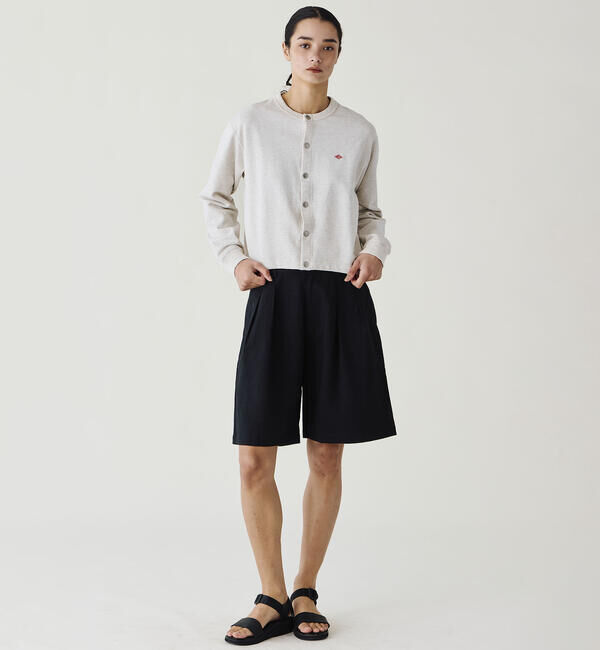 DANTON「DANTON | コットンテリー クルーネックカーディガン WOMEN」|その他|