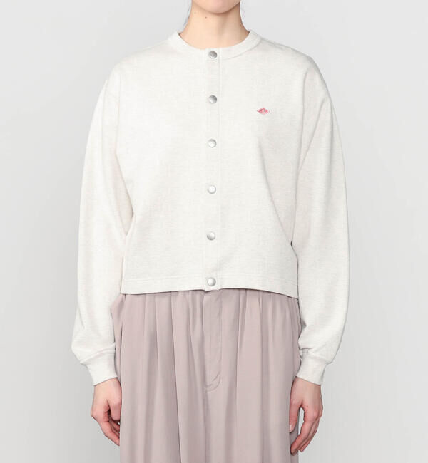 DANTON「DANTON | コットンテリー クルーネックカーディガン WOMEN」|その他|