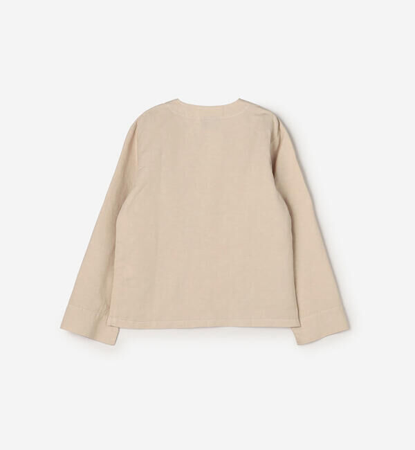  「VETRA | 〈別注〉コットンリネン ノーカラージャケット WOMEN」|ノーカラージャケット|