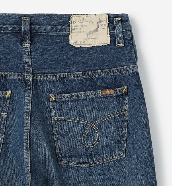  「orSlow | HIGH WAIST SELVEDGE DENIM PANTS USED WOMEN」|デニム|