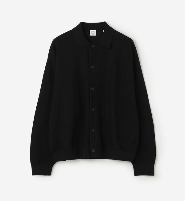 ORCIVAL「ORCIVAL | ハーフミラノニット 衿付きニットカーディガン MEN」|カーディガン|