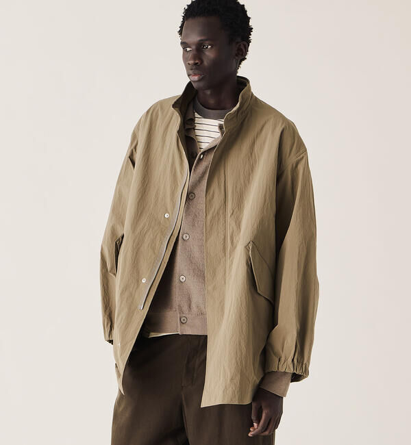 ORCIVAL「ORCIVAL | ハーフミラノニット 衿付きニットカーディガン MEN」|カーディガン|