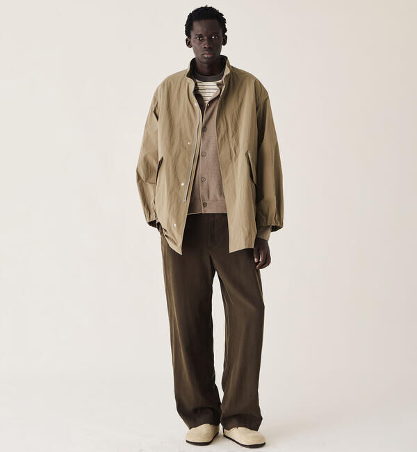 ORCIVAL「ORCIVAL | ハーフミラノニット 衿付きニットカーディガン MEN」|カーディガン|