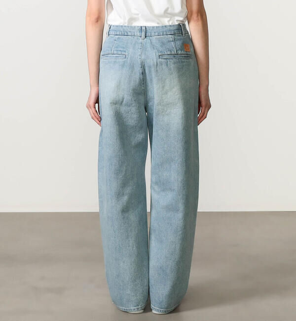 ORCIVAL「ORCIVAL | コットンドライツイル ワイドカーブパンツ WOMEN」|デニム|